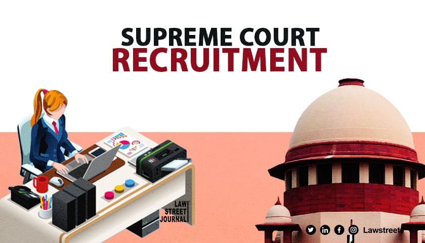 Supreme Court opens applications for law clerk-cum-research associate position, here’s all you need to know