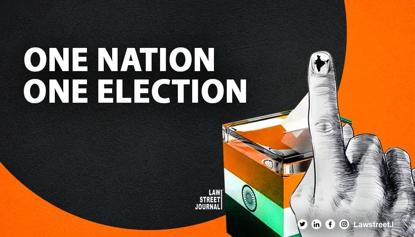 High level panel recommends for One Nation One Election 