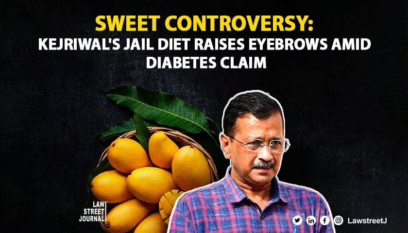 Kejriwal eating mangoes sweets and having tea with sugar ED tells court