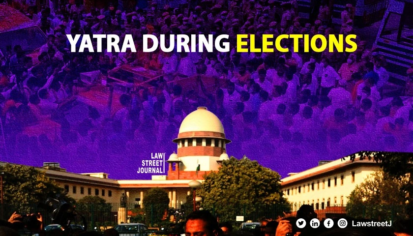 SC orders for deciding applications for Yatras during polls within 3 days